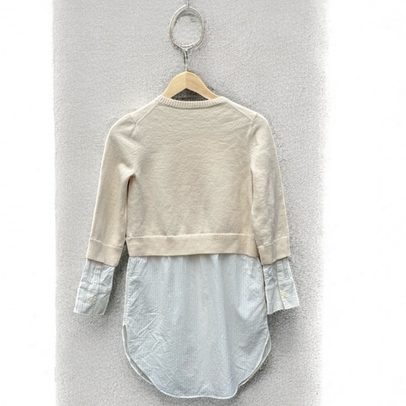 COS Scandi White/Cream Sweater Shirt Dress - Picture 10 of 10